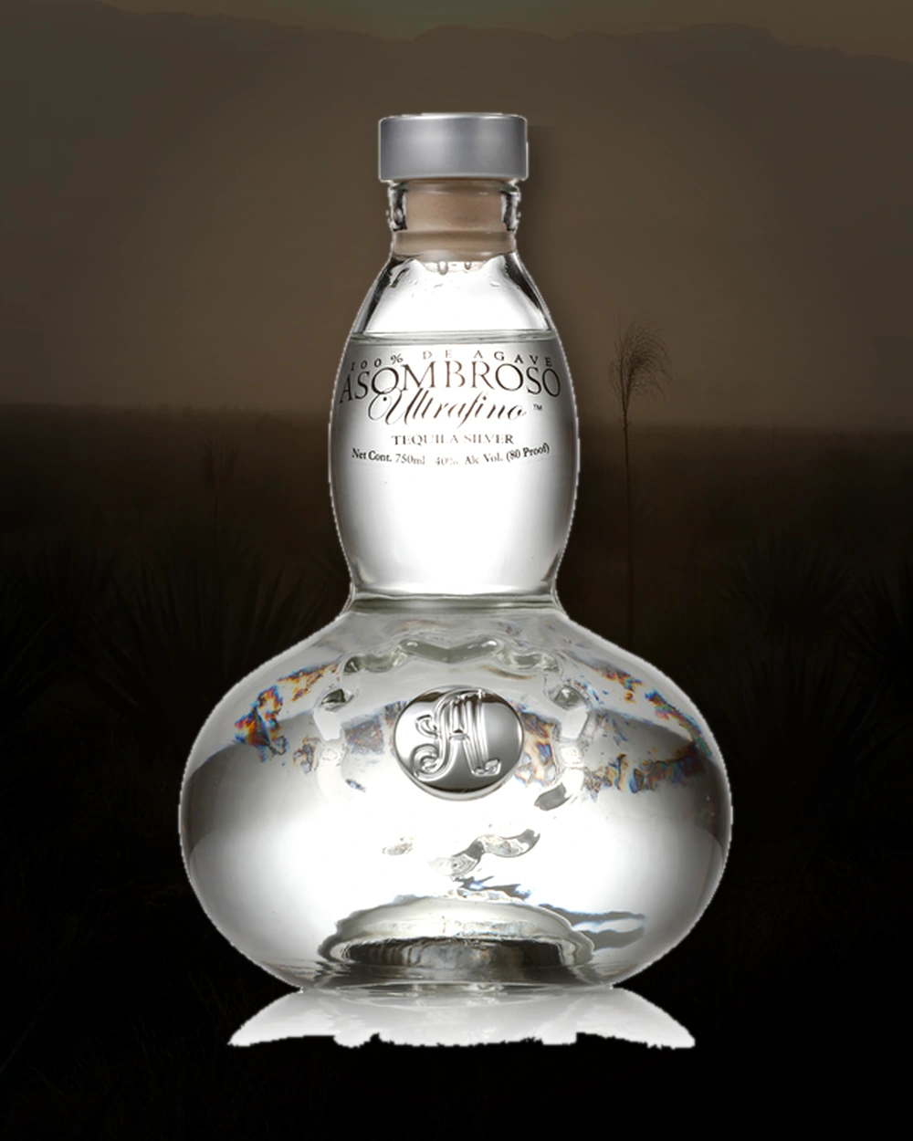 Asombroso El Platino bottle