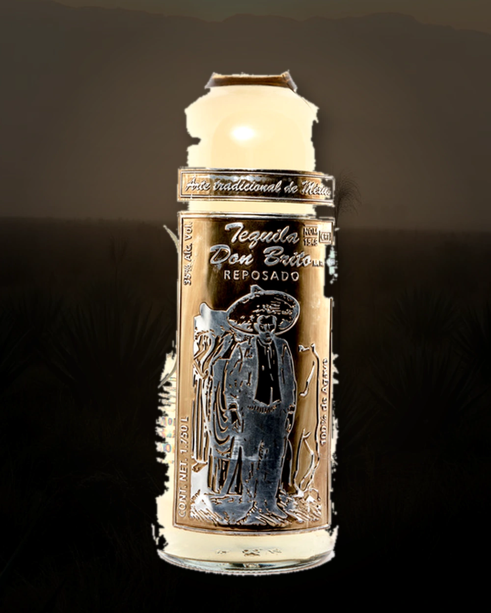 Don Brito Tequila Reposado bottle