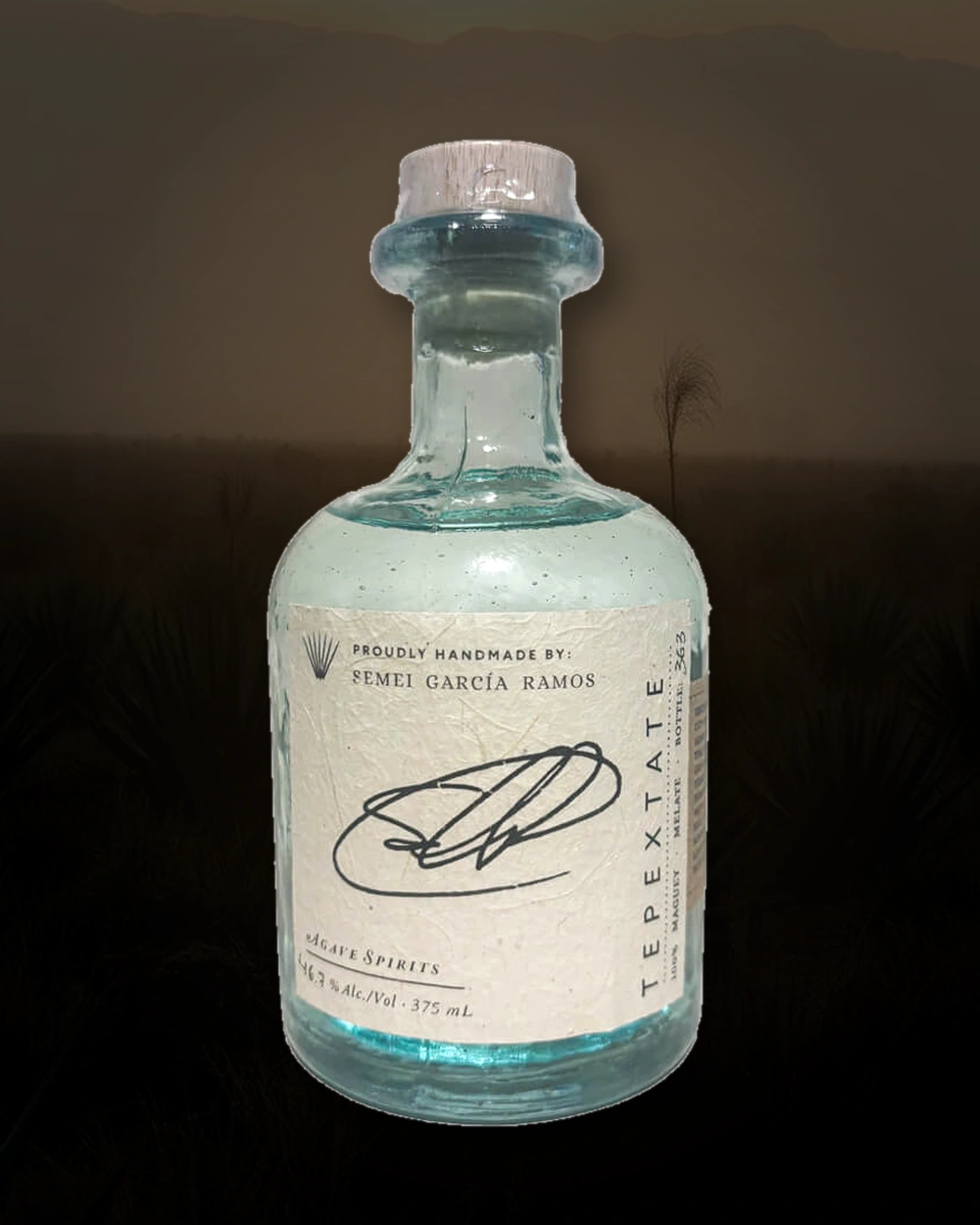 Maguey Melate Tepextate – Semei Garcia Ramos bottle