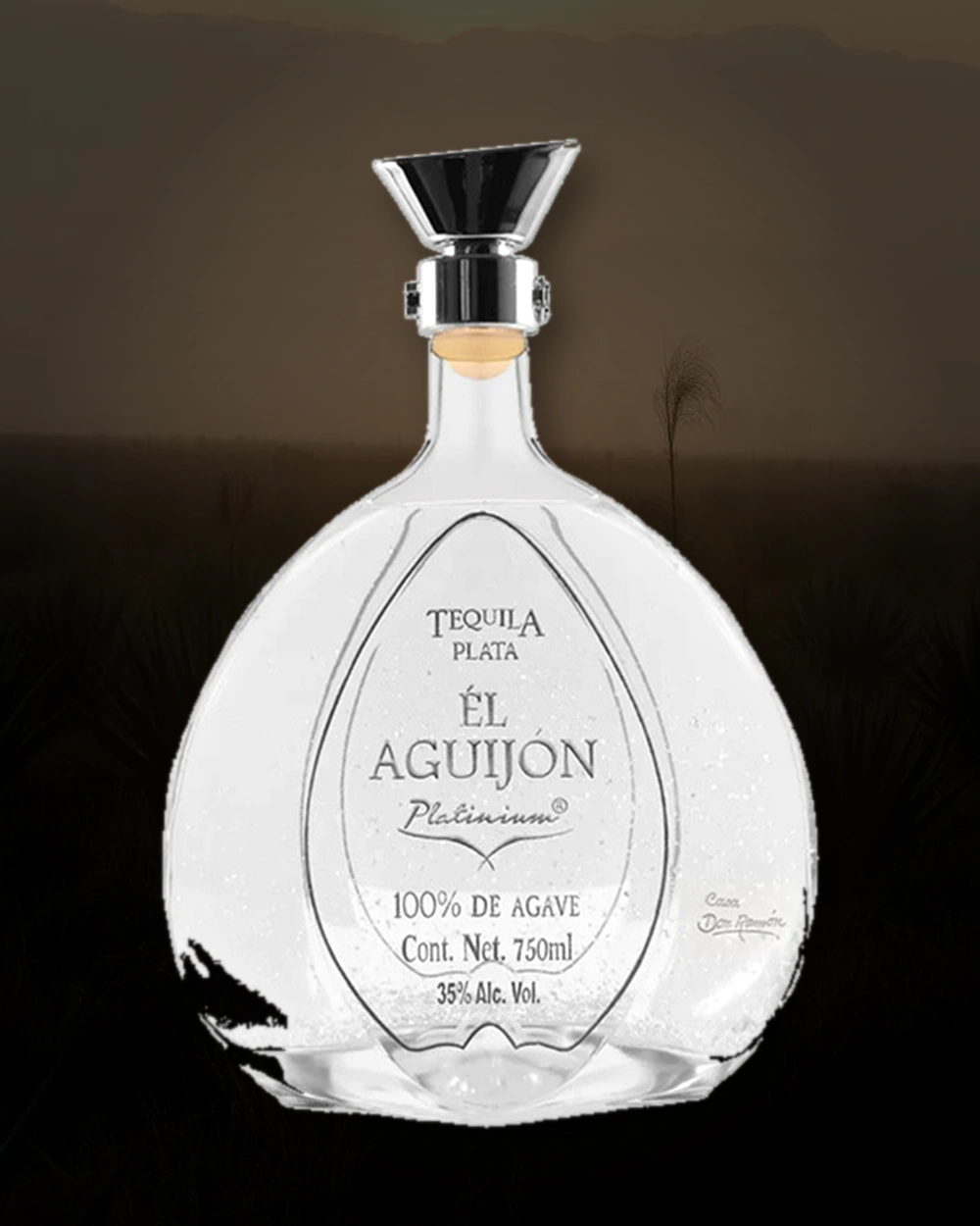 El Aguijón Platinum bottle