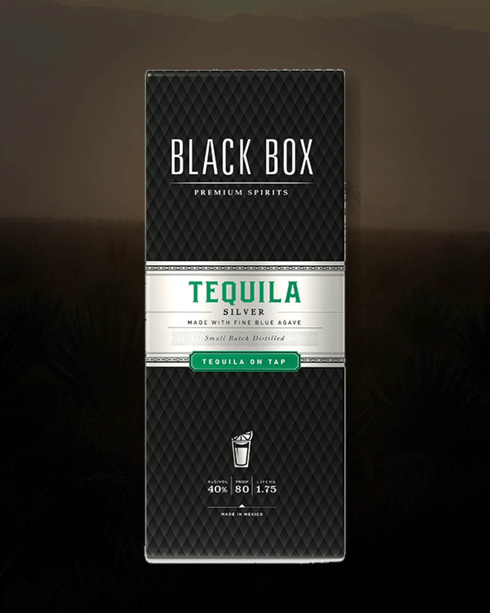 Black Box Tequila Silver bottle