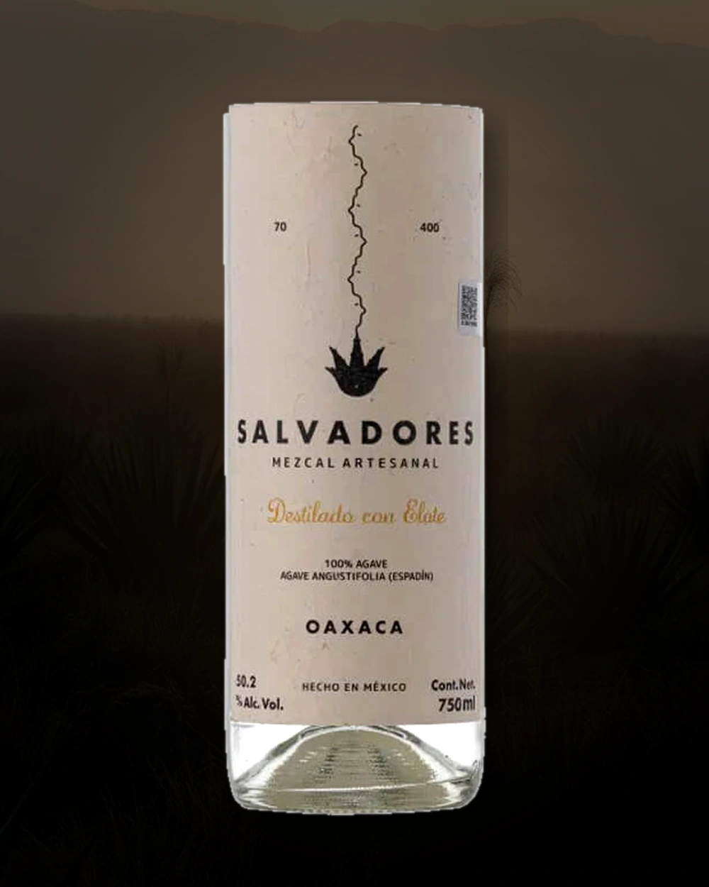 Salvadores Destilado con Elote bottle