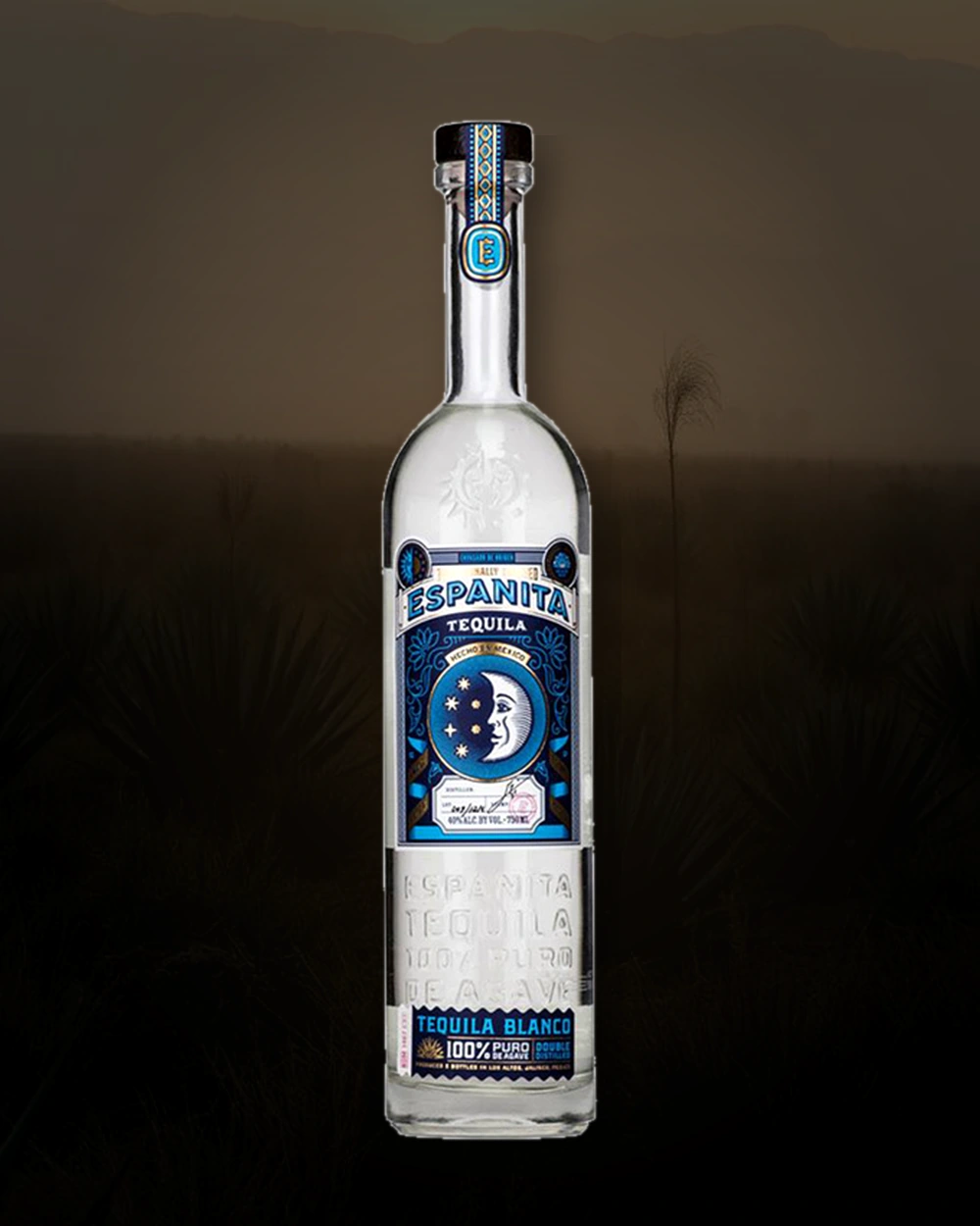 Espanita Tequila Blanco bottle
