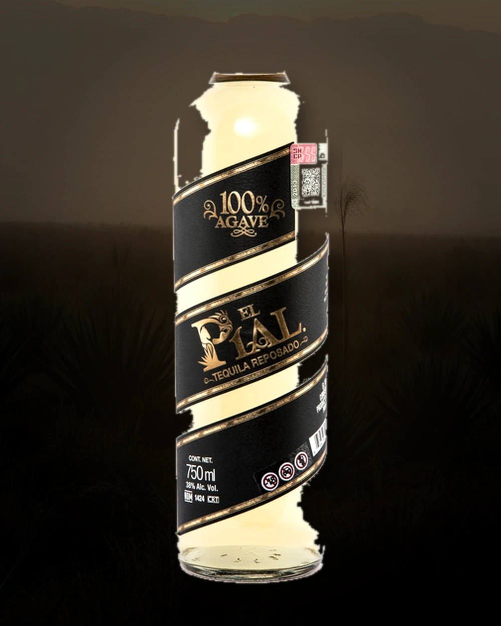 El Pial Reposado bottle