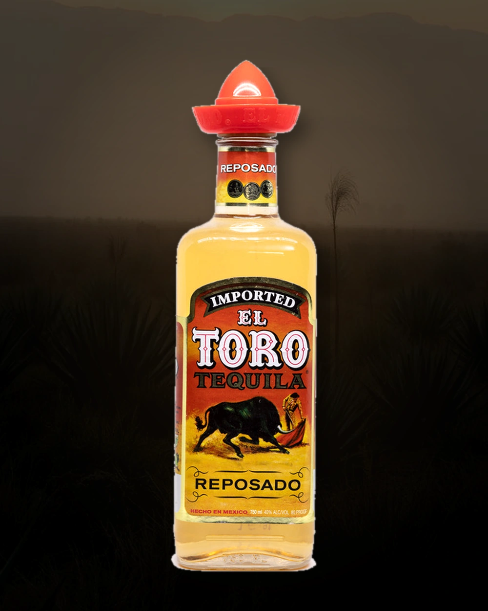 El Toro Tequila Reposado bottle