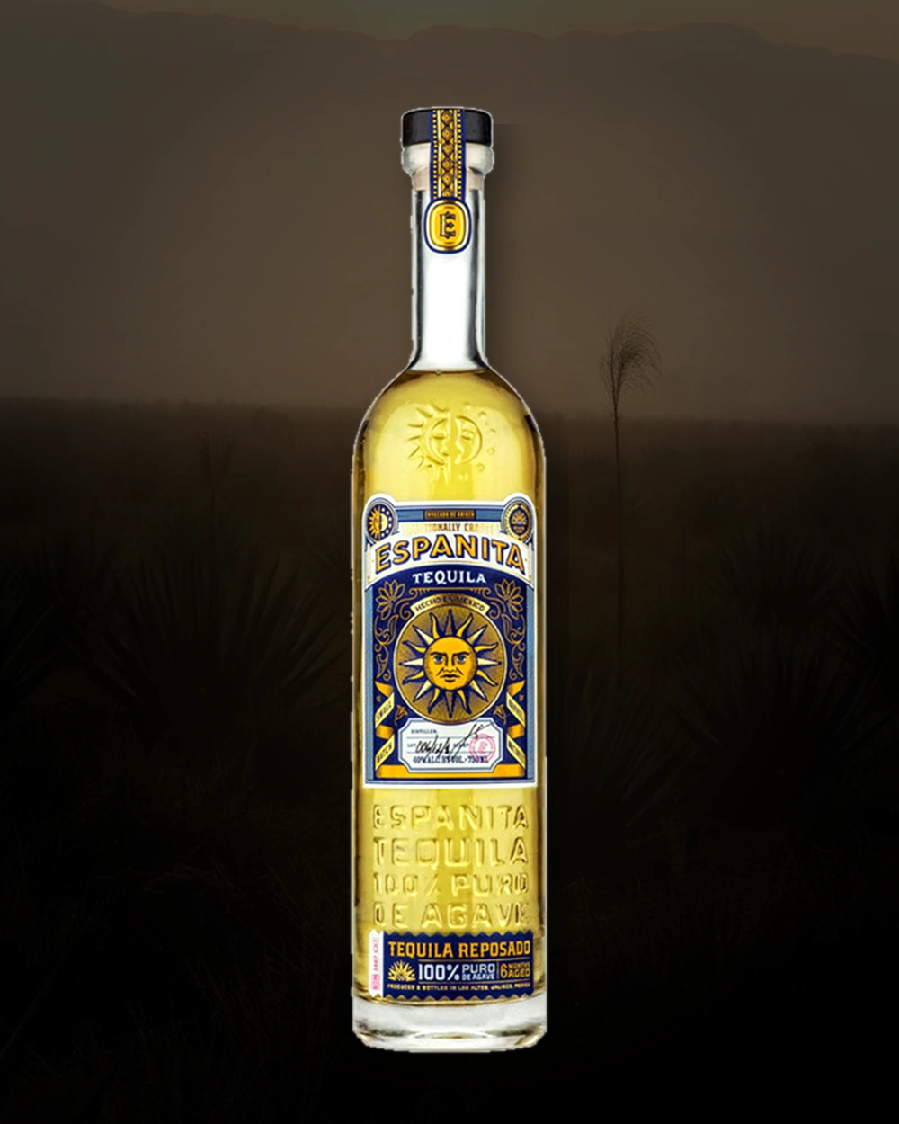 Espanita Tequila Reposado bottle