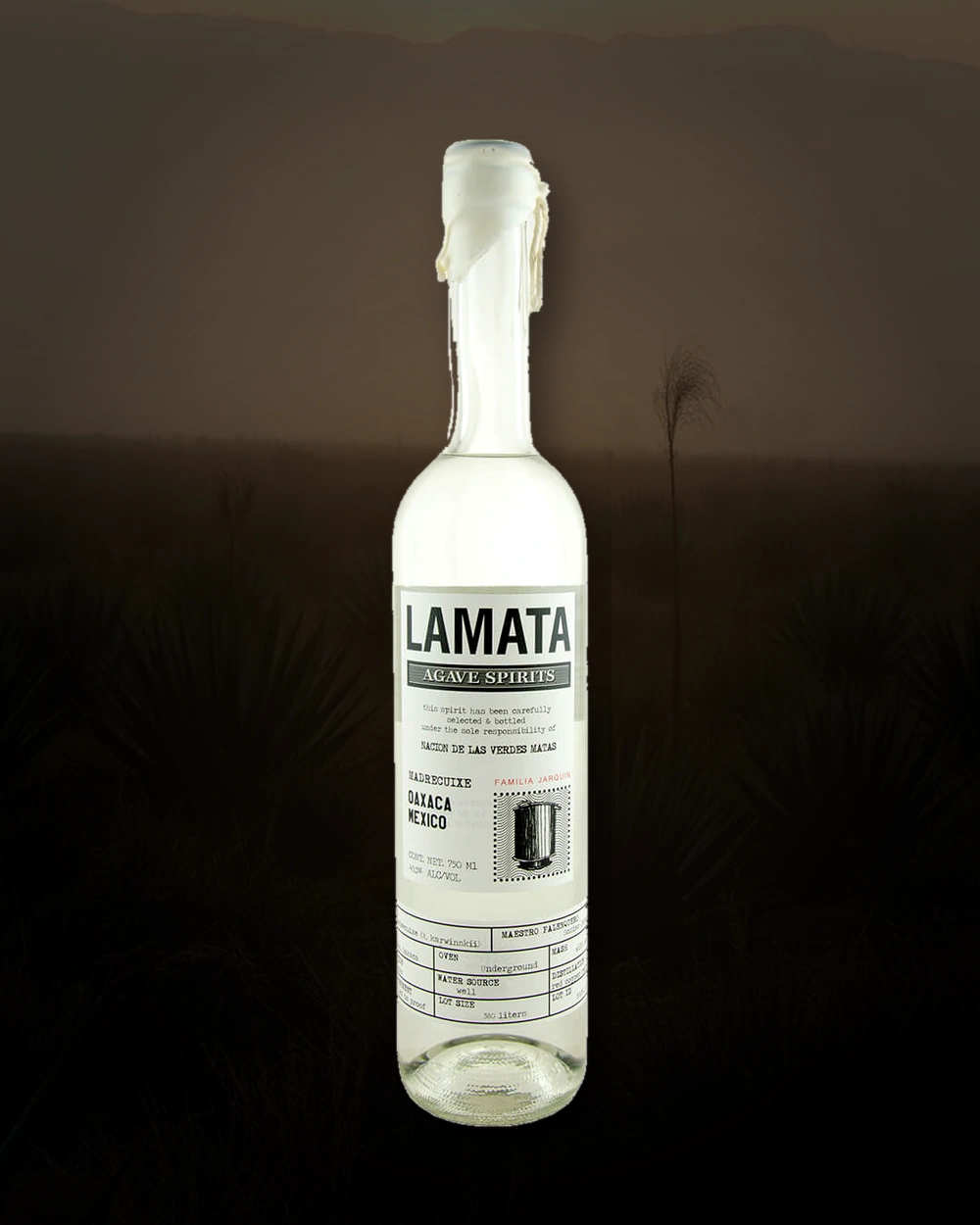 Lamata Madrecuixe Oaxaca – Sozimo Jarquín bottle