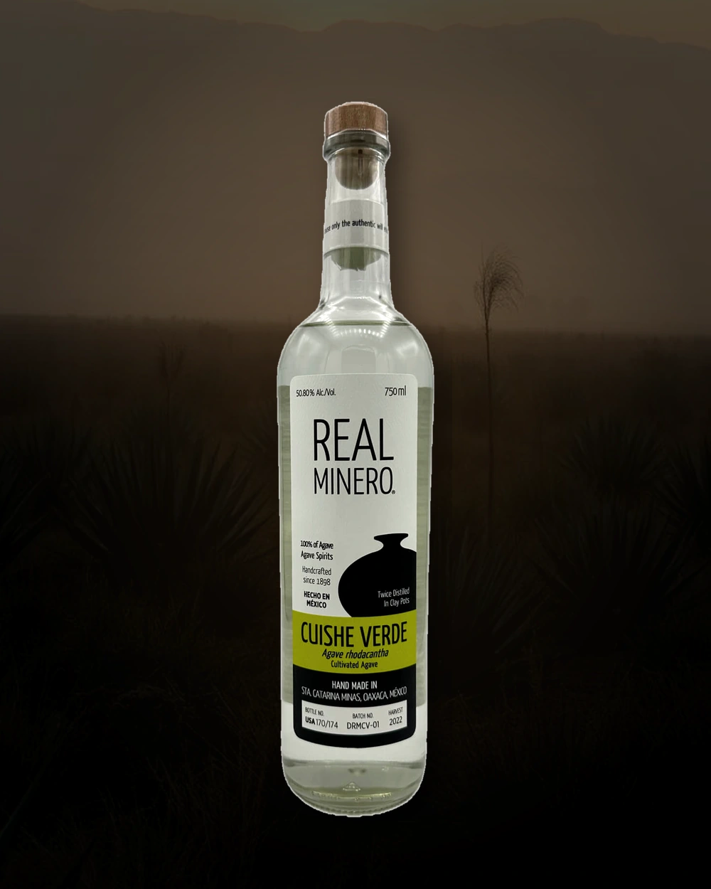 Real Minero Cuishe Verde bottle