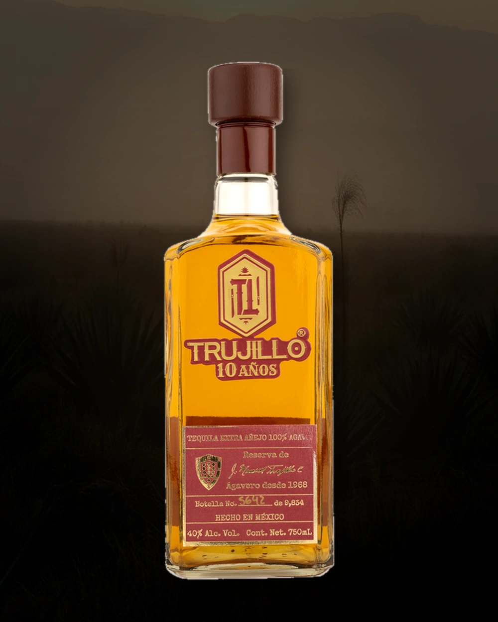 Trujillo 10 Años Tequila Extra Añejo bottle