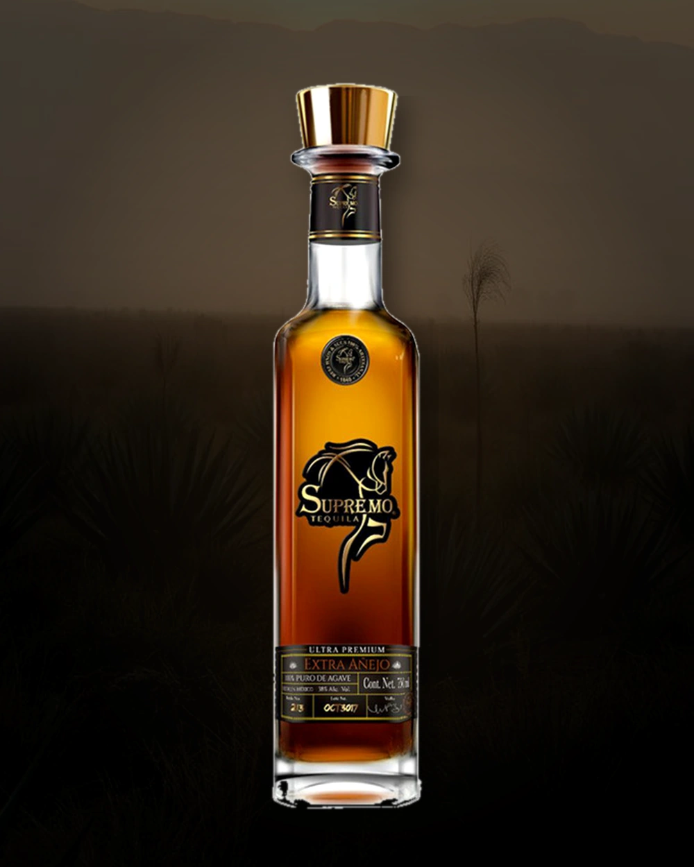 Supremo Tequila Extra Añejo bottle