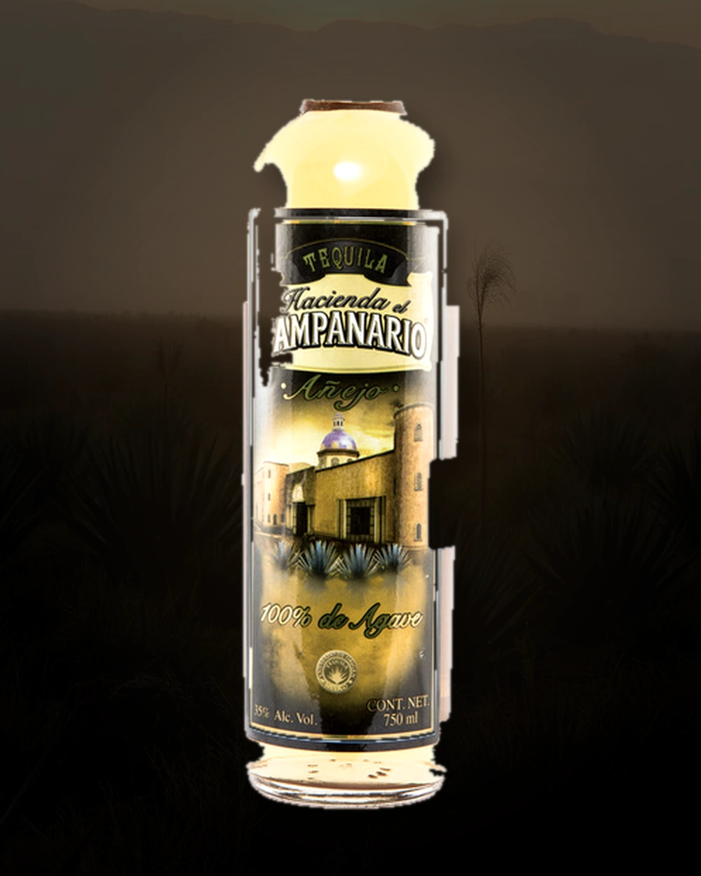 Hacienda el Campanario Añejo bottle