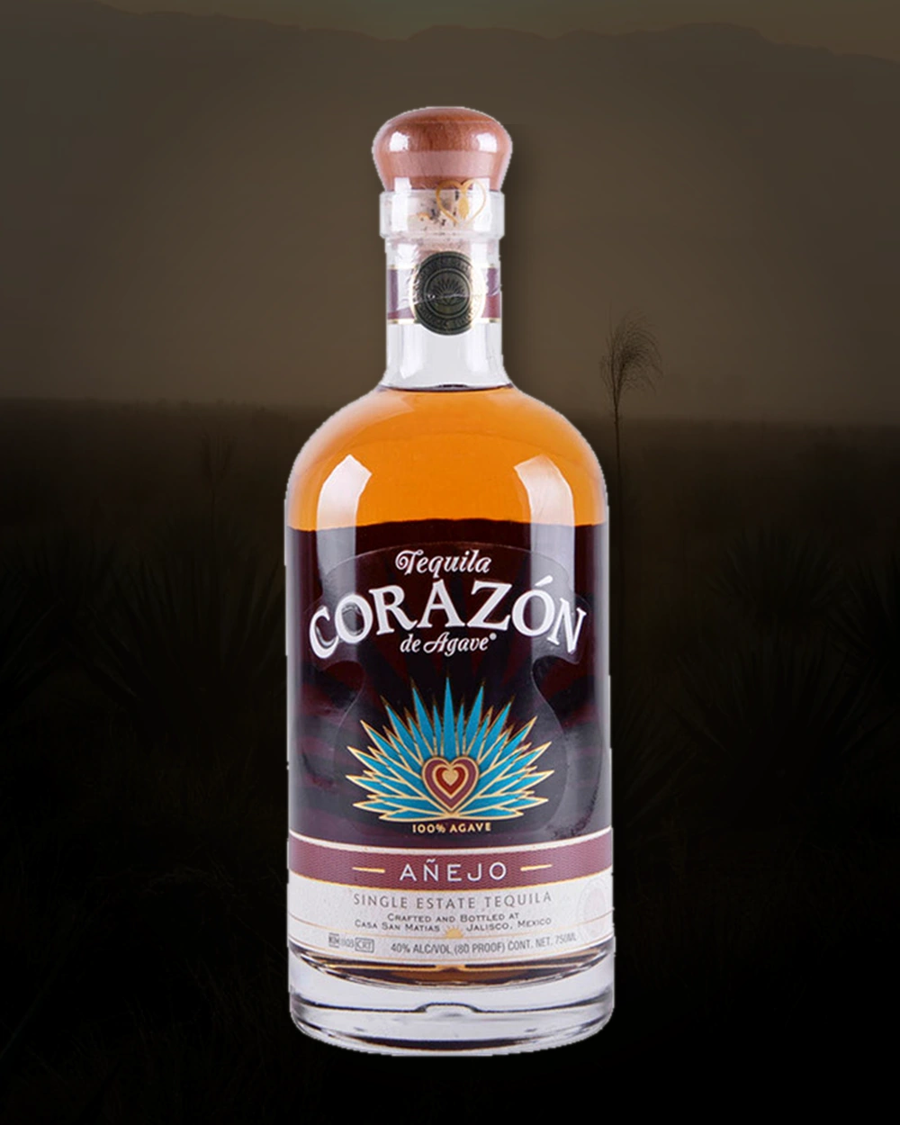Corazon Single Estate Añejo bottle