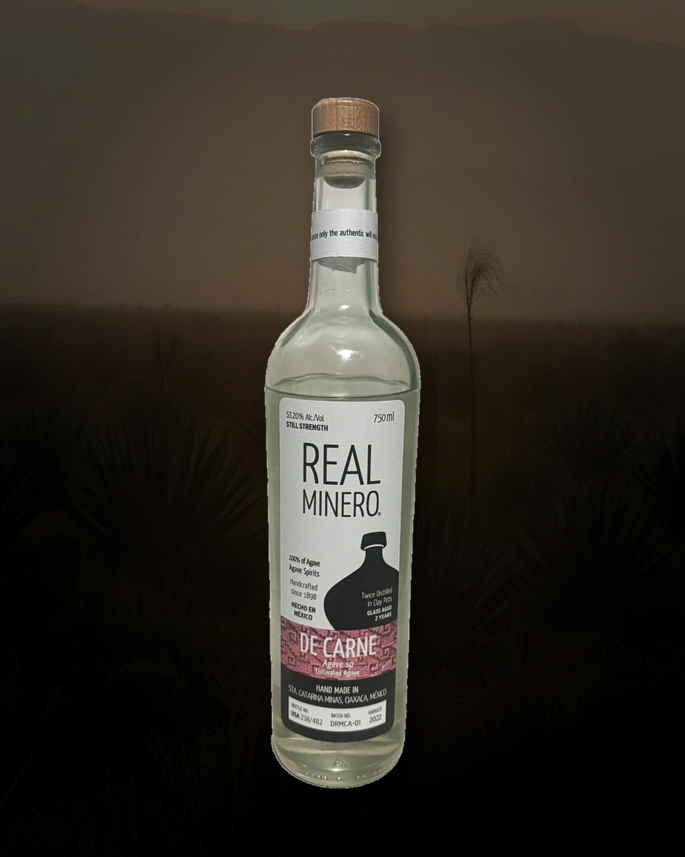 Real Minero De Carne bottle