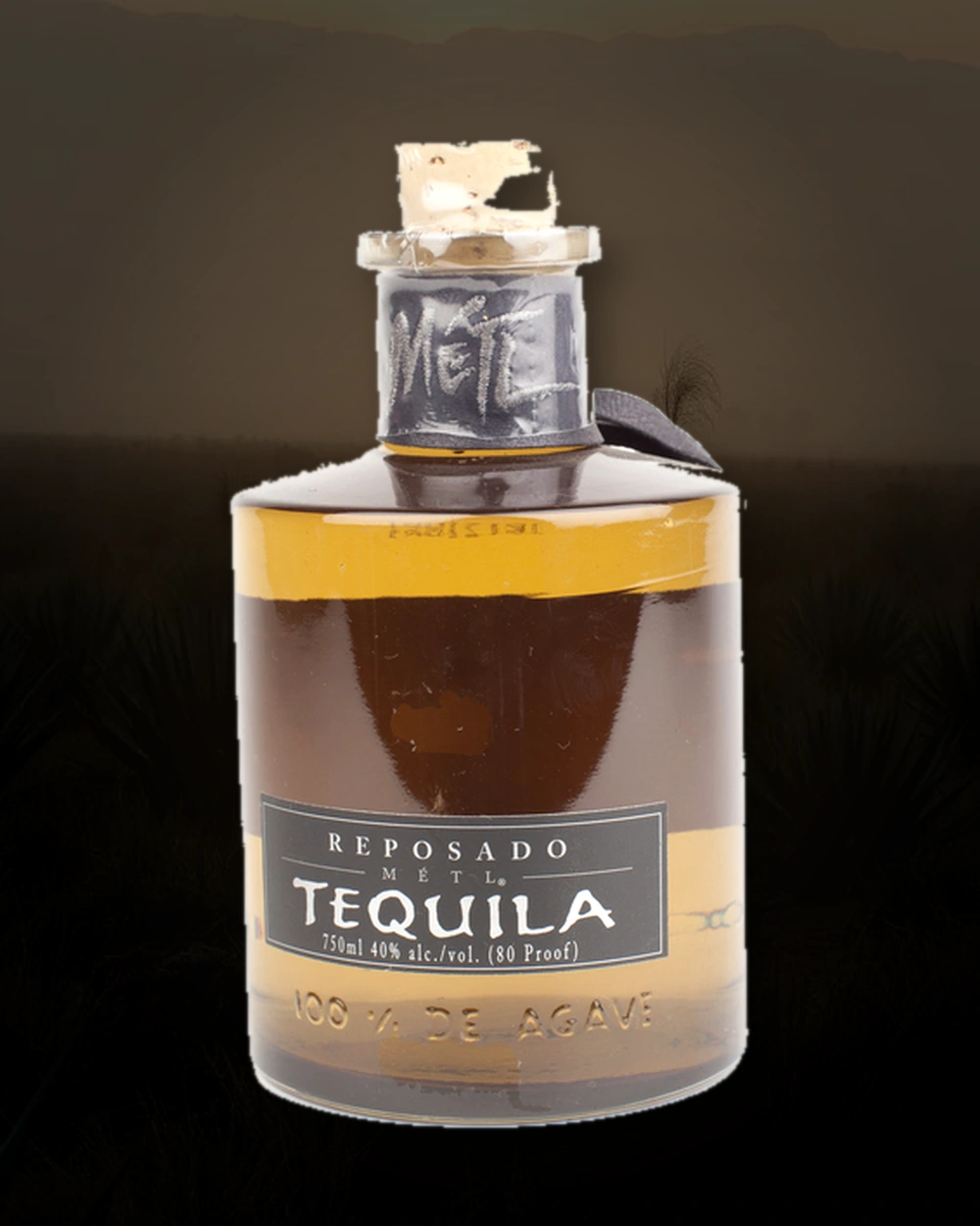 Metl Tequila Reposado bottle