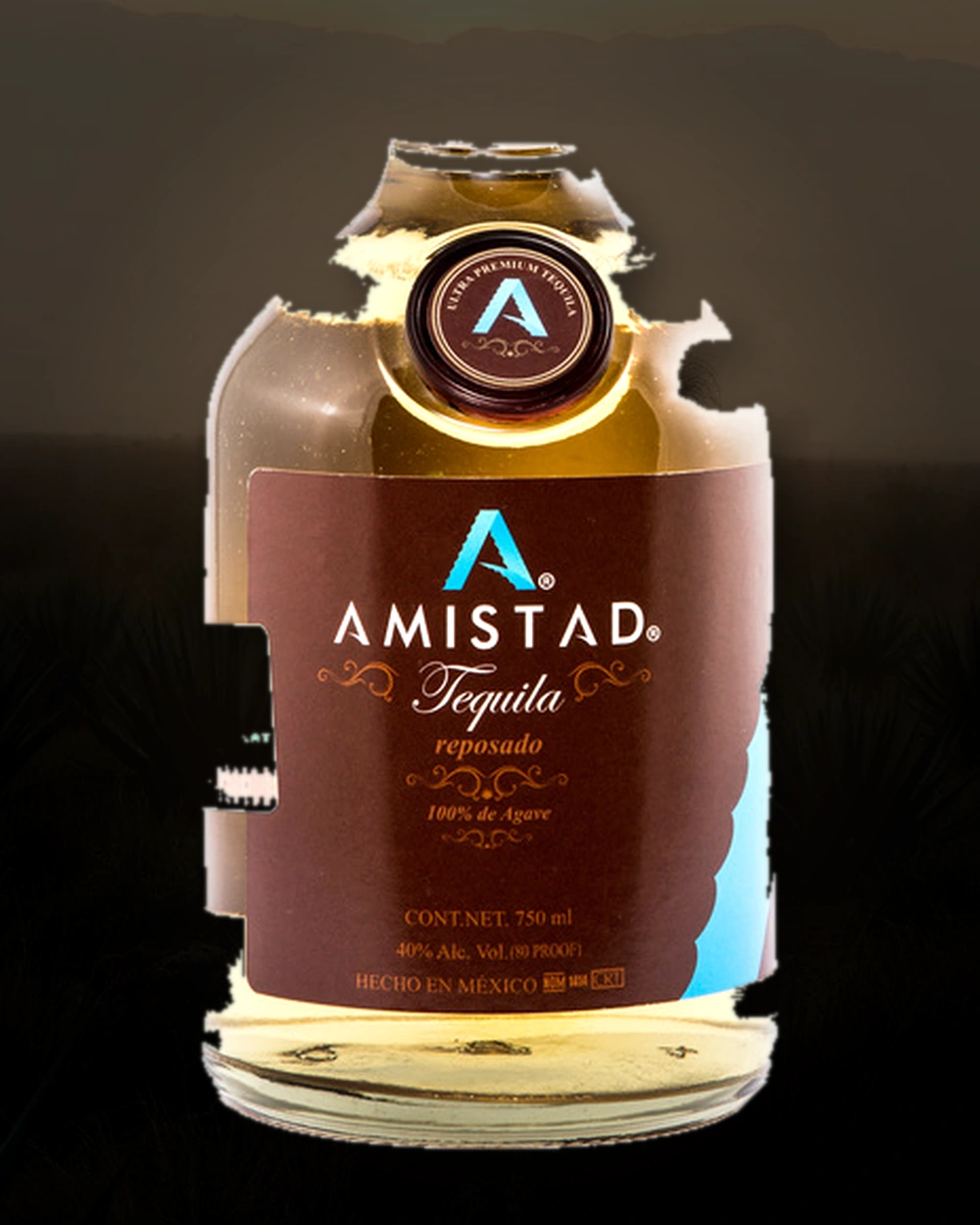 A Amistad Reposado bottle