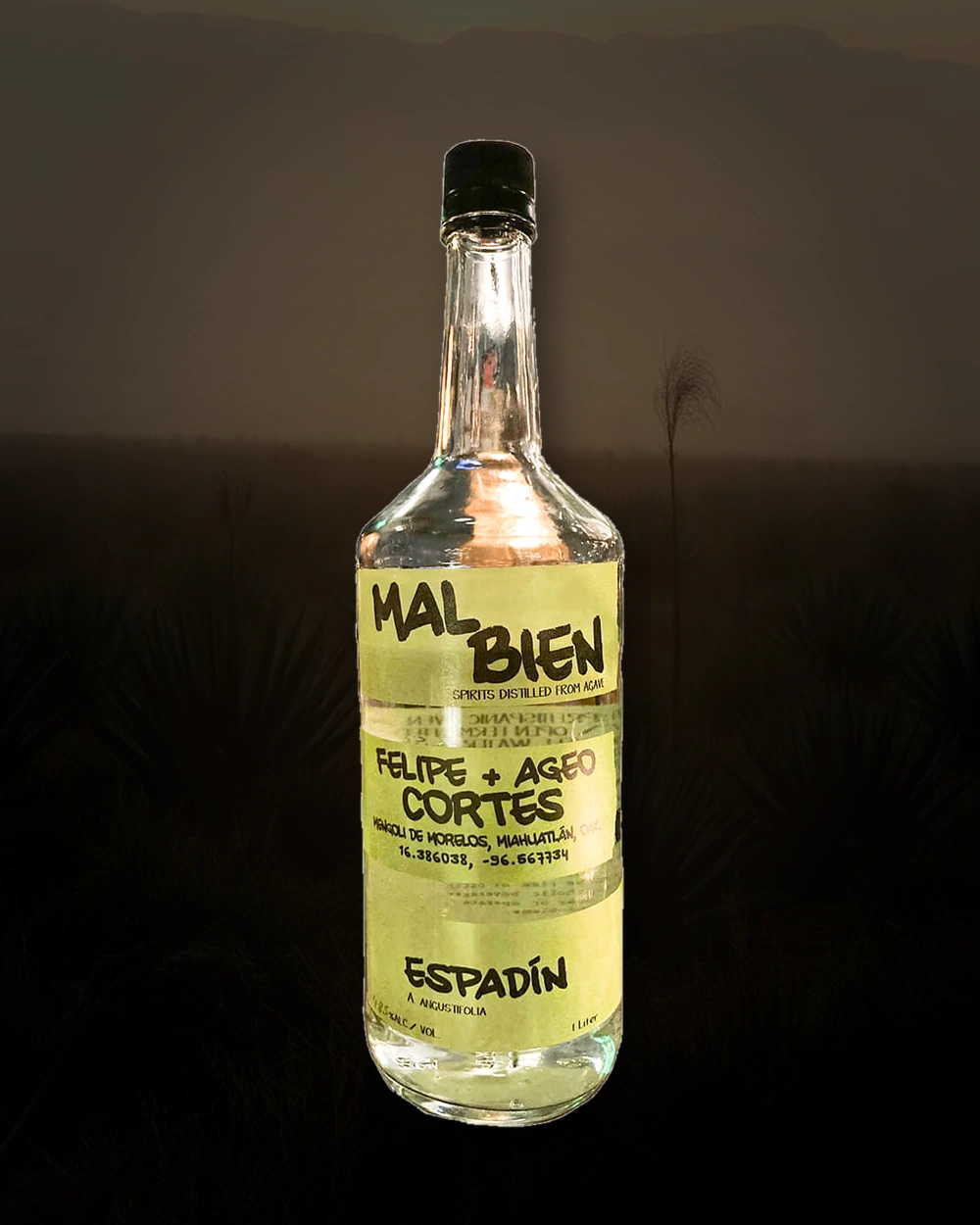Mal Bien Espadin – Cortes bottle