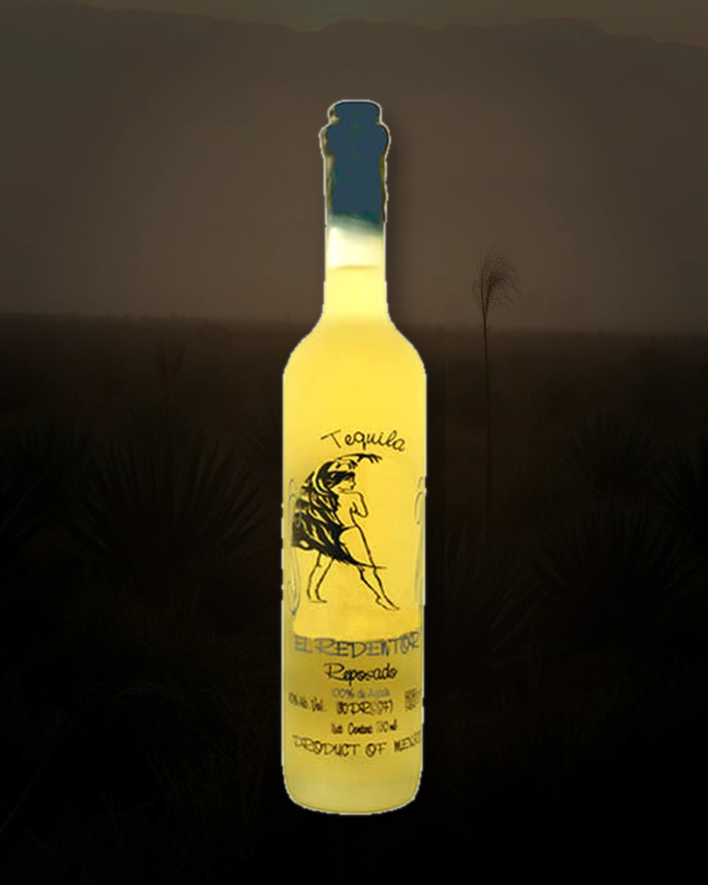 El Redentor Reposado bottle
