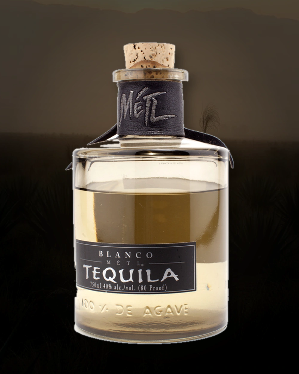 Metl Tequila Blanco bottle