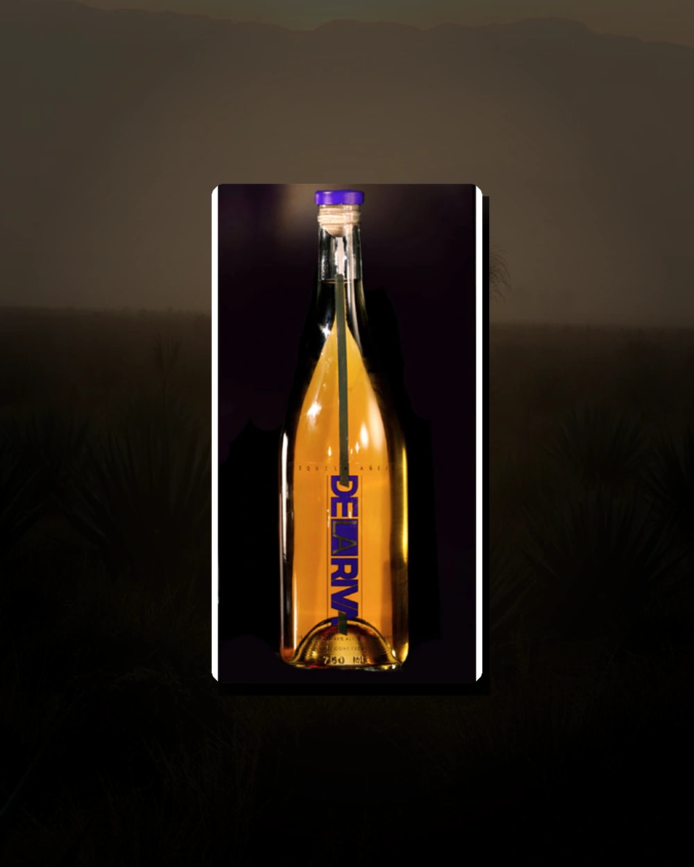 De La Riva Tequila Añejo bottle