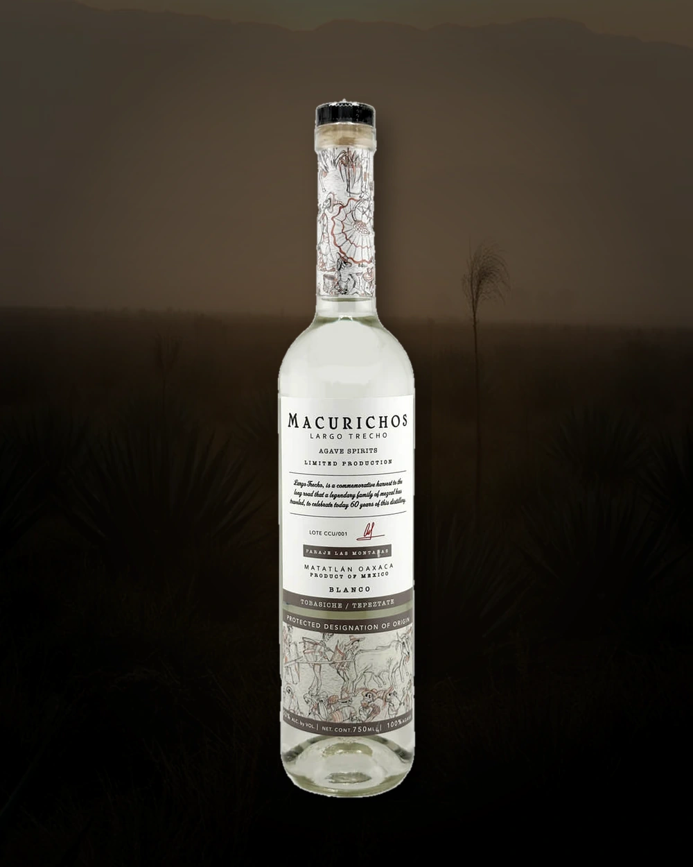 Macurichos (Largo Trecho) Tobasiche & Tepeztate bottle