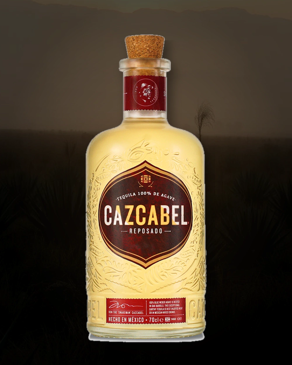Cazcabel Reposado bottle