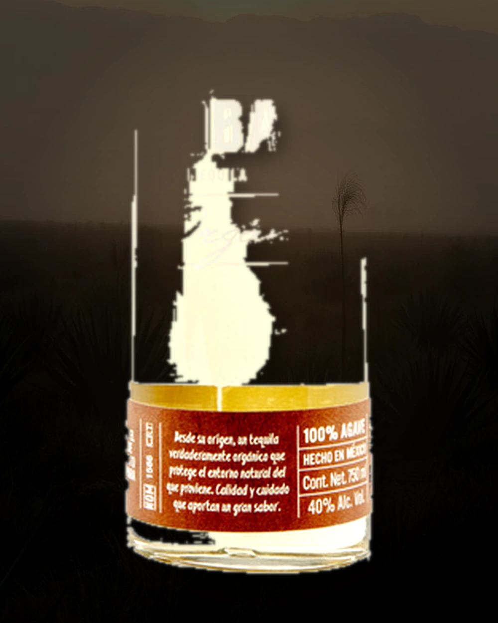 Cobalto Reposado Organic bottle