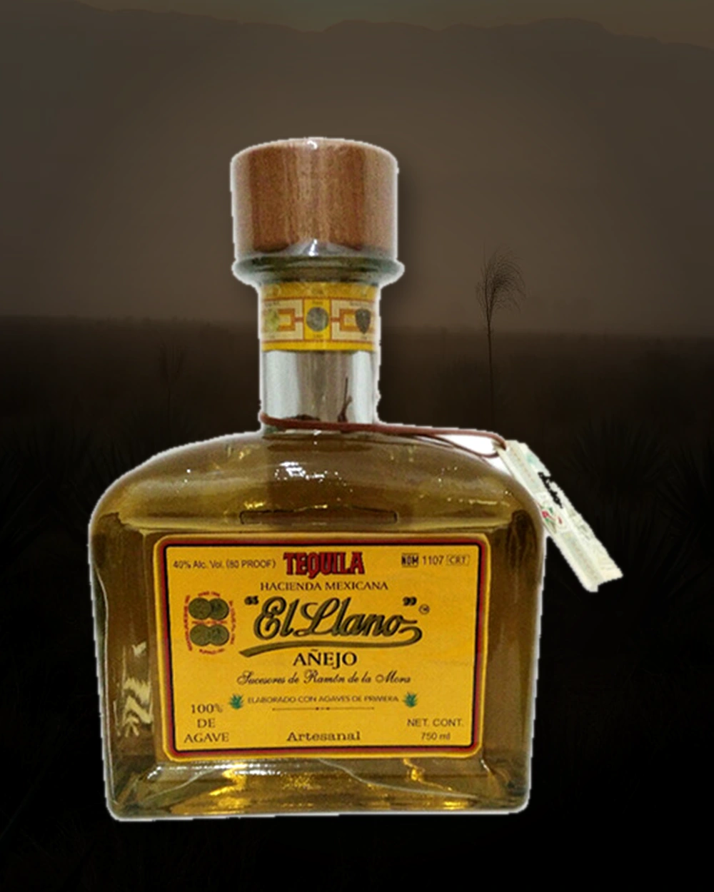 El Llano Añejo bottle