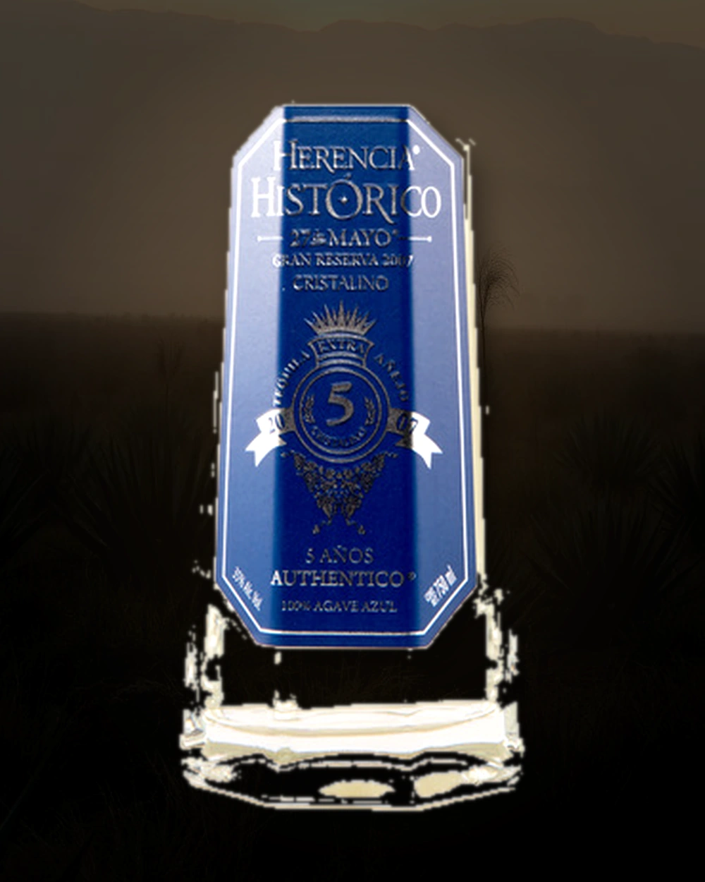 Herencia Histórico 5 Años Cristalino bottle