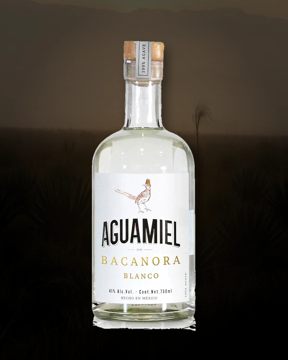 Aguamiel Bacanora Blanco bottle
