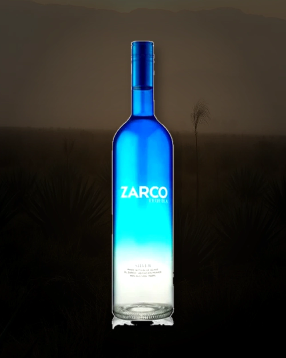 El Zarco Silver bottle