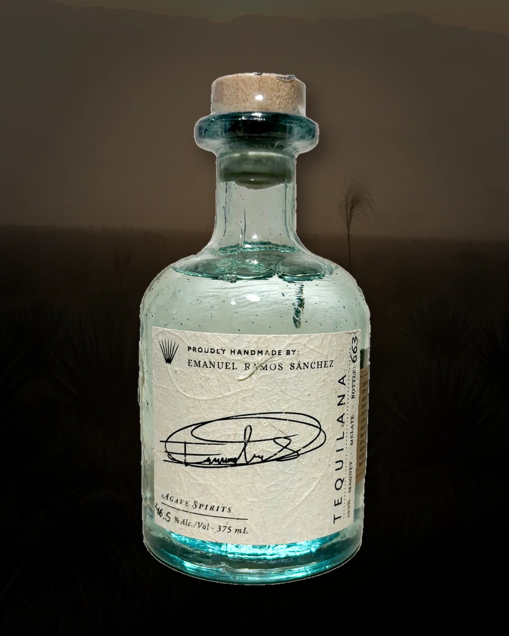 Maguey Melate Tequilana – Emanuel Ramos bottle