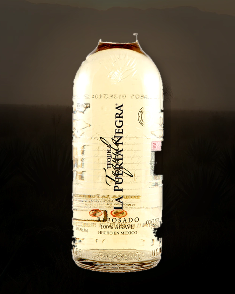 La Puerta Negra Reposado bottle