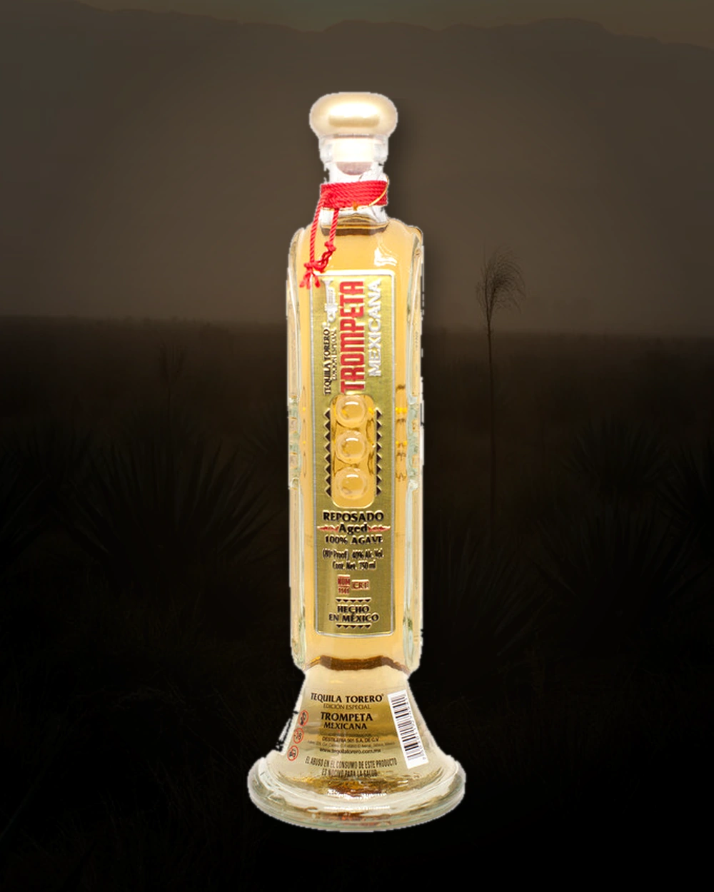 Tequila Torero Edición Especial Trumpeta Mexicana Reposado bottle