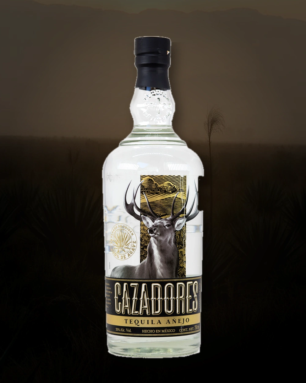 Cazadores Tequila Añejo Cristalino bottle