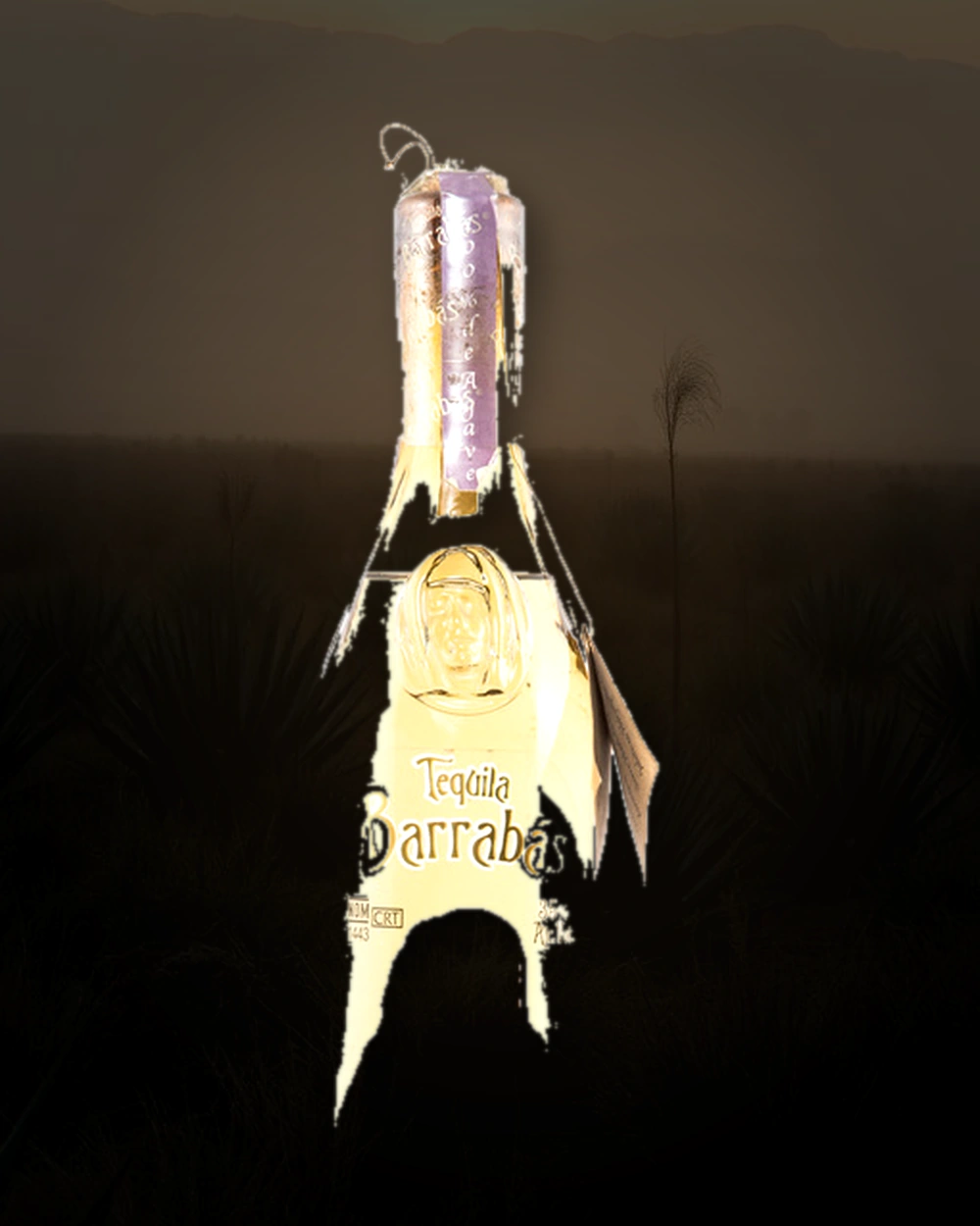 Barrabás Reposado bottle