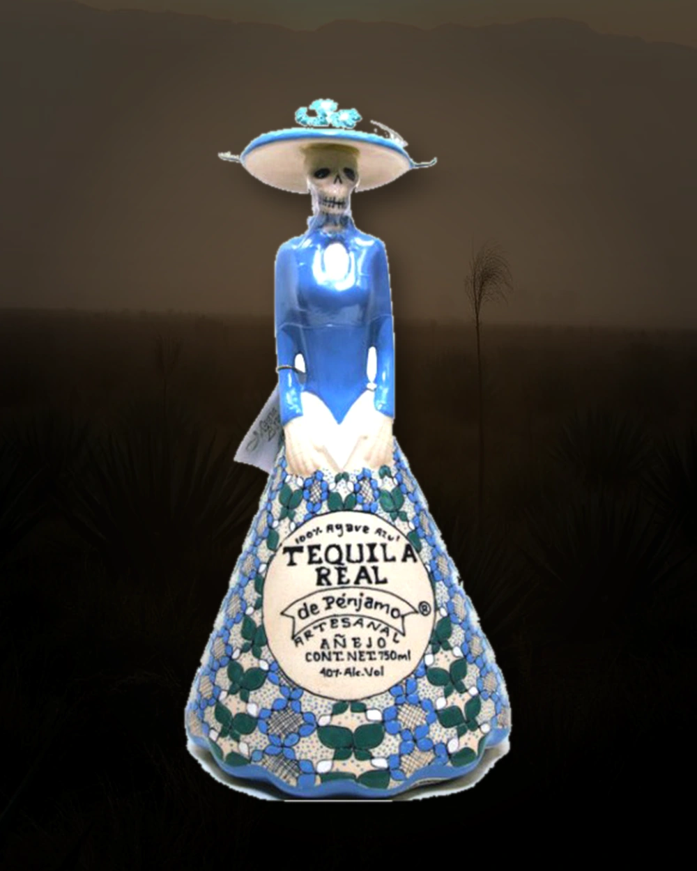 Real de Penjamo Añejo (Catrina) bottle