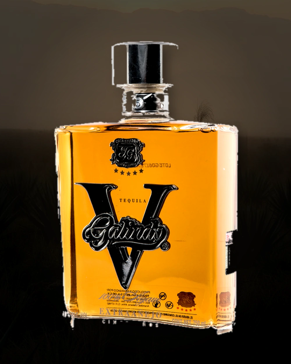Galindo Tequila Extra Añejo bottle