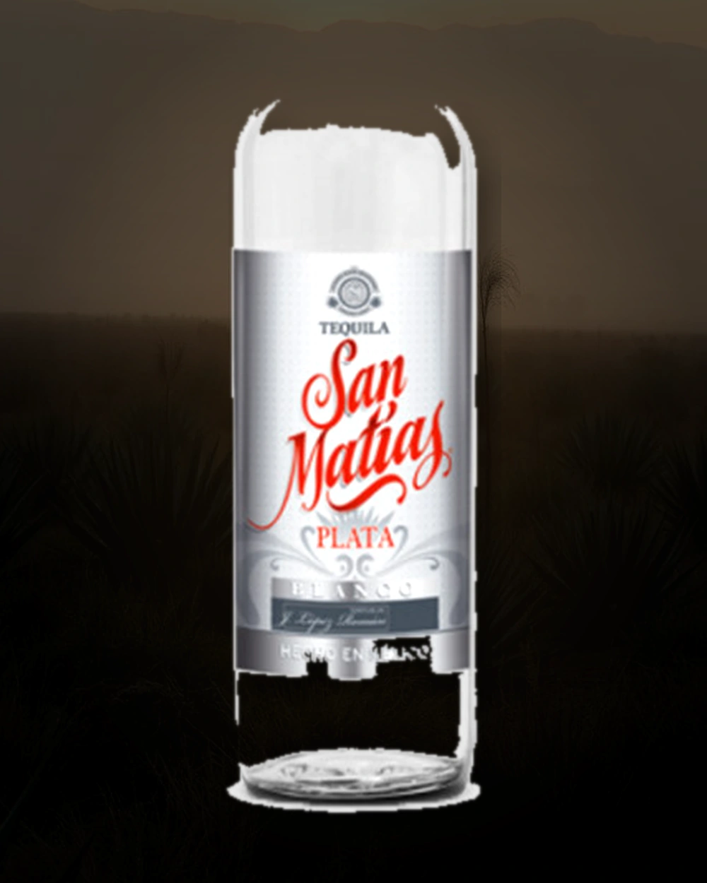 San Matías Plata bottle