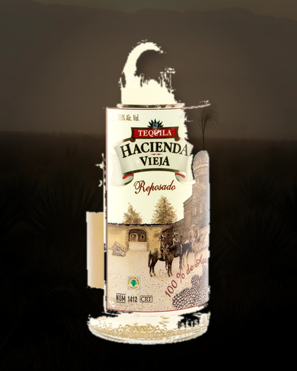 Hacienda Vieja Reposado bottle