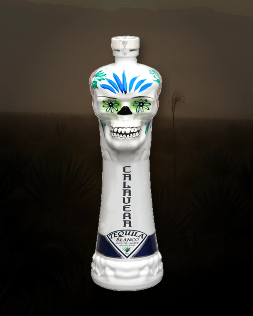 Calavera Blanco Tequila bottle