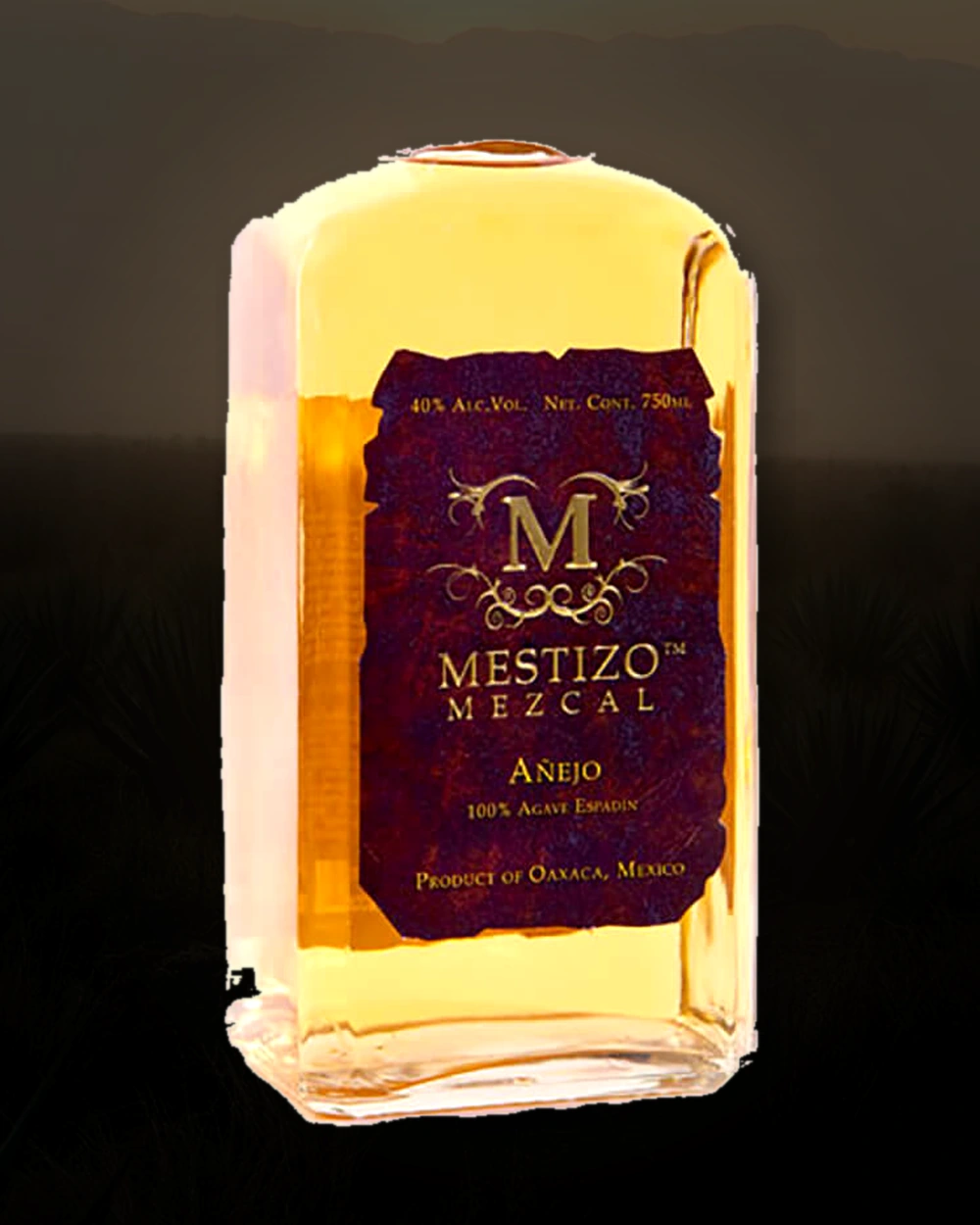 Mestizo Anejo bottle