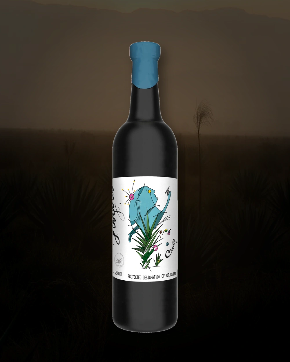 El Jolgorio Cenizo (A. Karwinskii) bottle