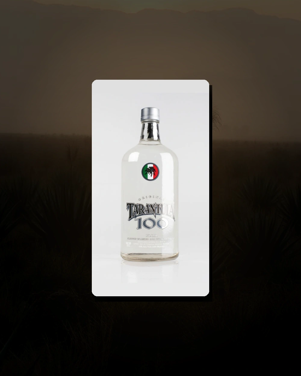 Tarantula 100 Plata bottle