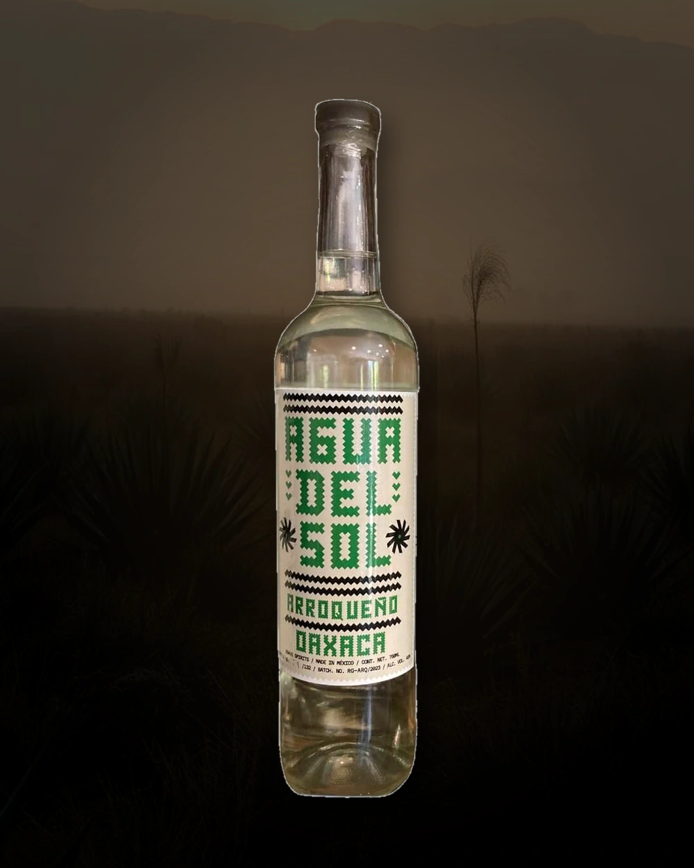 Agua del Sol Arroqueno – Raul Garcia bottle