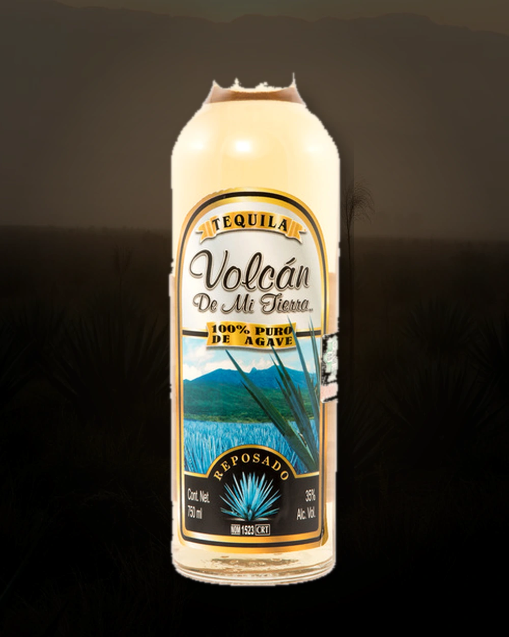 Volcan de Mi Tierra Reposado (Tall Bottle) bottle