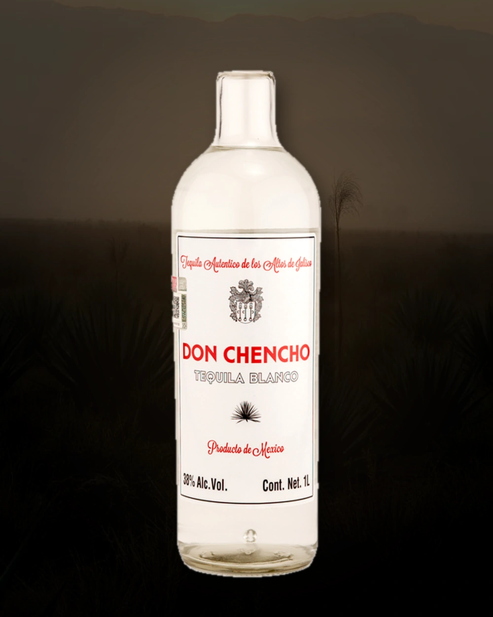 Don Chencho Blanco (80 proof) bottle