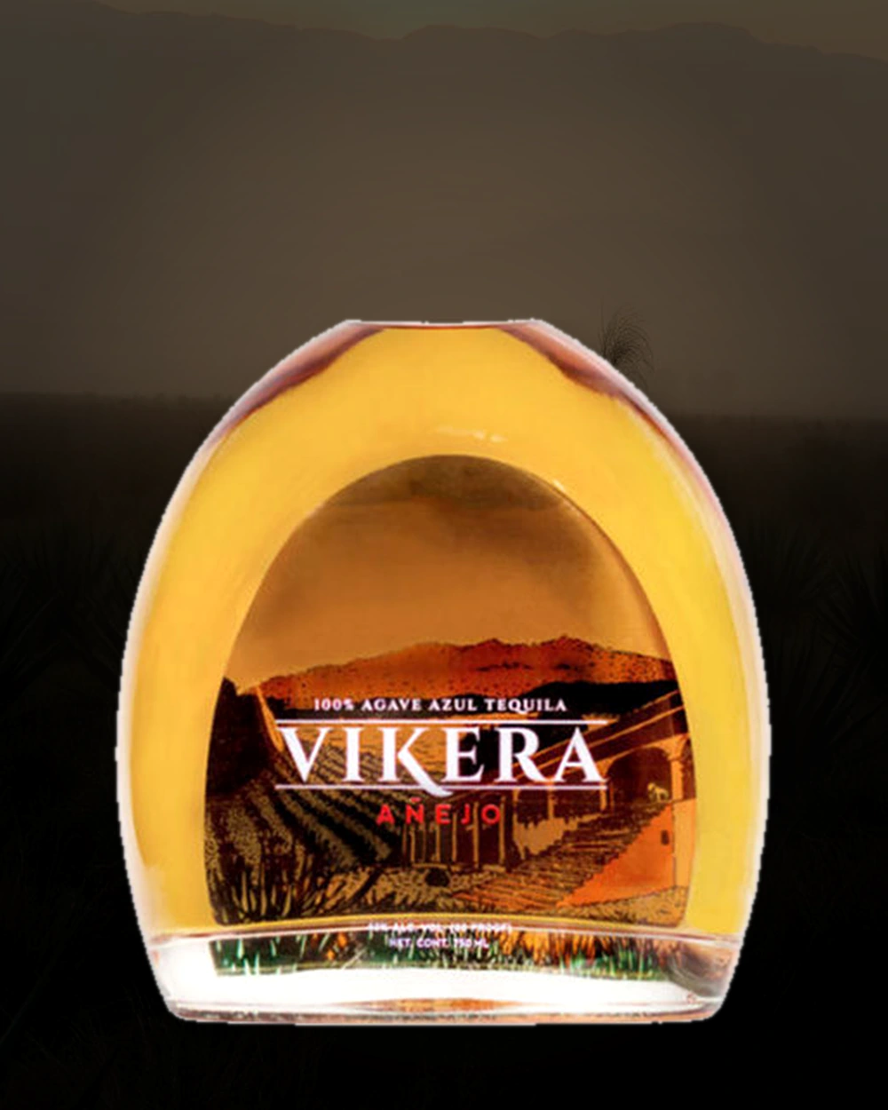 Vikera Tequila Añejo bottle