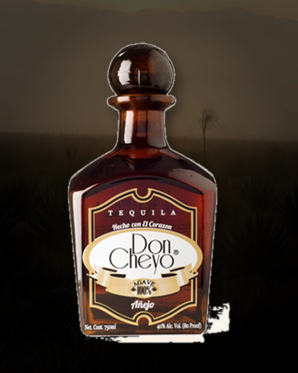 Don Cheyo Añejo bottle