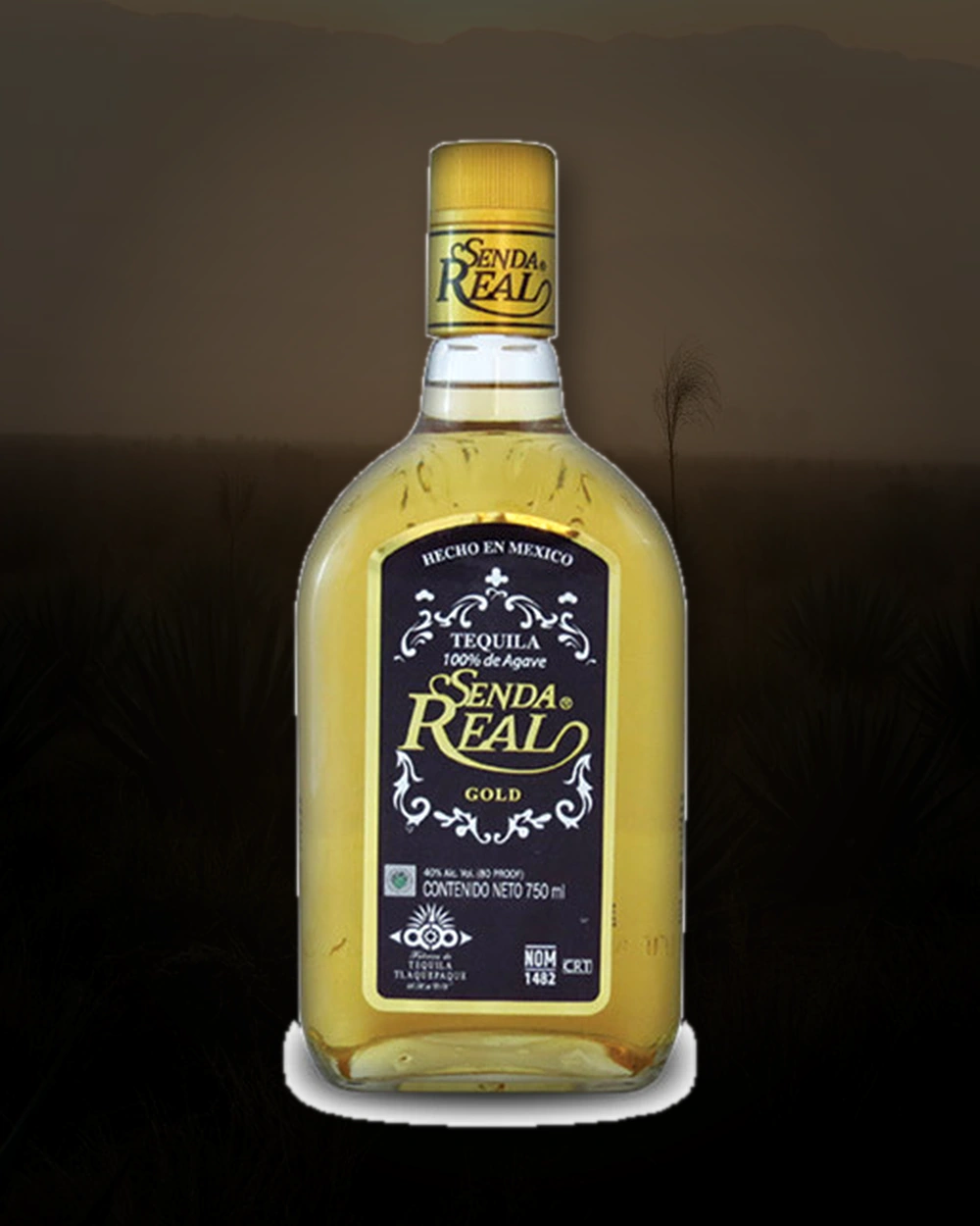 Senda Real Gold bottle