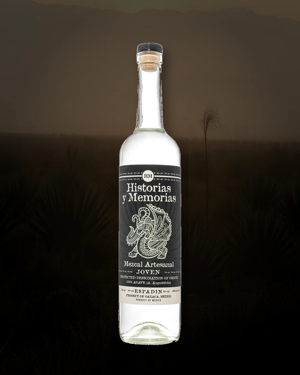 Historias y Memorias Espadin bottle
